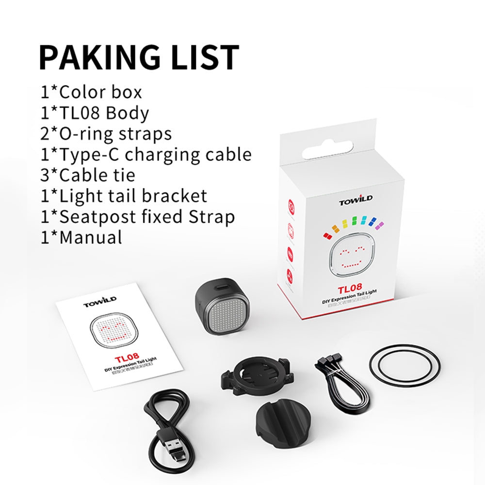 TOWILD TL08 DIY Rear Light