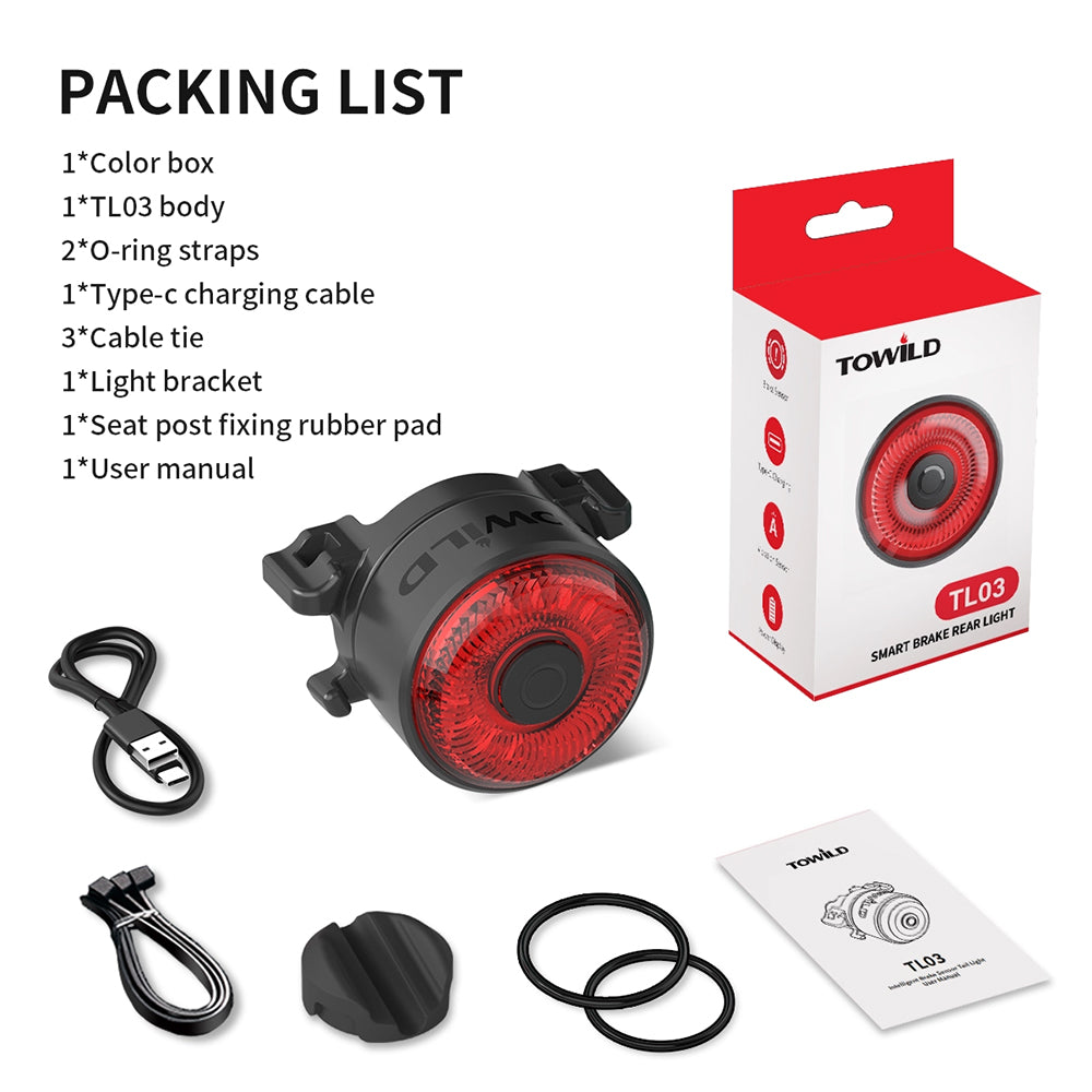 TOWILD TL03 Rear Light