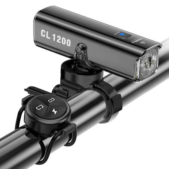 Load image into Gallery viewer, TOWILD Cl 1200 Smart Bike Front Light-Wireless Remote Control;  Rechargeable 21700 4000mAh Battery; Ipx6 waterproof
